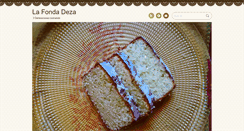 Desktop Screenshot of lafondadeza.com