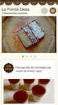Mobile Screenshot of lafondadeza.com