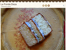 Tablet Screenshot of lafondadeza.com